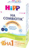 HiPP Hypoallergic (HA) Combiotik Formula - Stage 1 - 4 Pack -  (German)