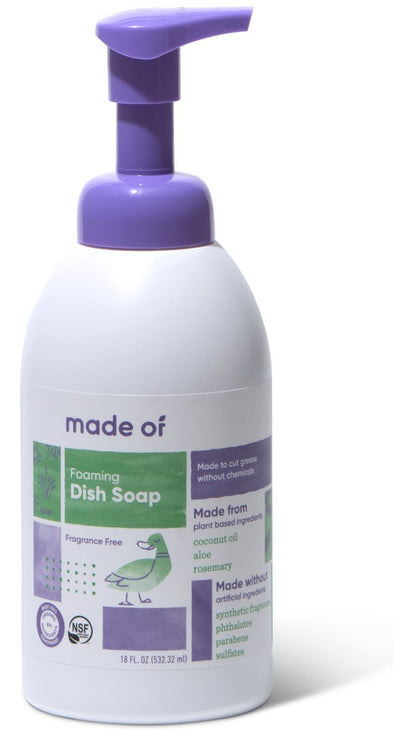 MADE OF Organic Foaming Dish Soap