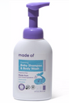 MADE OF Foaming Organic Baby Shampoo &amp; Body Wash