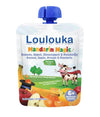 Loulouka Organic Puree: Mandarin Magic - Banana, Apple, Orange &amp; Mandarin (6M) (90g)