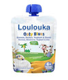 Loulouka Organic Puree: Oaty Blues - Banana, Blueberry, Yogurt &amp; Oat (6M) (90g)
