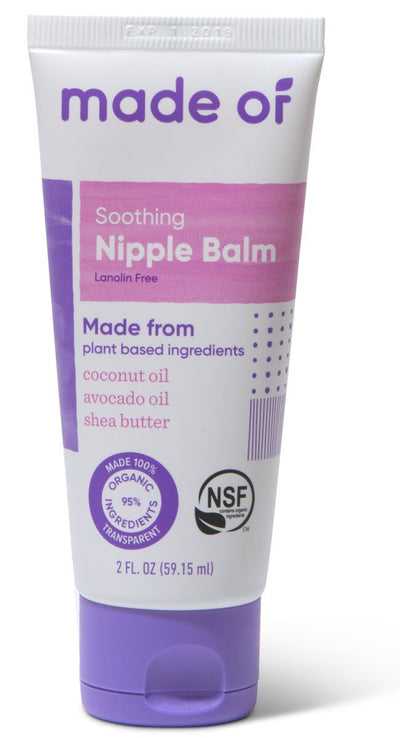MADE OF Organic Nipple Balm - All Purpose Healing Balm - 2oz